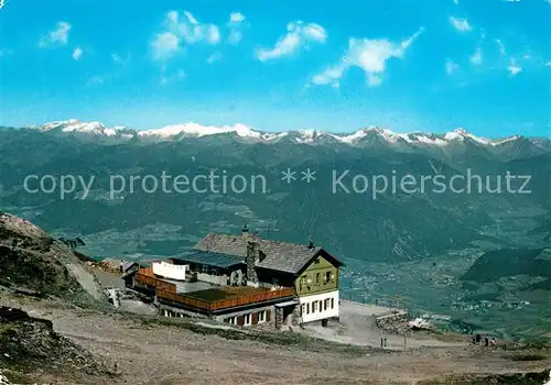 AK / Ansichtskarte Bruneck Rifugio Plan De Corones Berghaus Alpenpanorama Bruneck