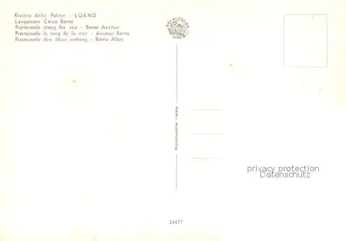 AK / Ansichtskarte Lungomare Corso Roma Lungomare