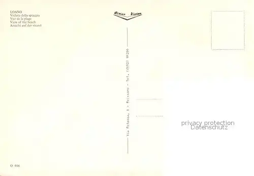 AK / Ansichtskarte Loana Strand Loana