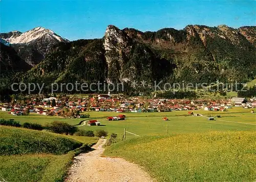 AK / Ansichtskarte Oberammergau Panorama Kofel Not Oberammergau