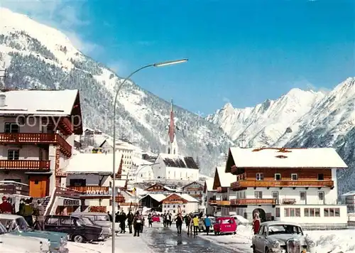 AK / Ansichtskarte Soelden_oetztal Stadtpanorama Winter Soelden oetztal