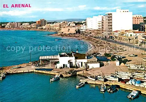 AK / Ansichtskarte El_Arenal_Mallorca Fliegeraufnahme Strand  El_Arenal_Mallorca