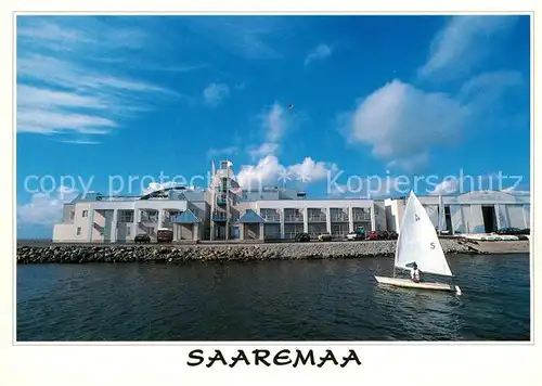 AK / Ansichtskarte Estland Saaremaa Nasva Jachtklub Estland