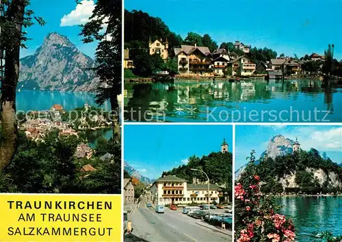 AK / Ansichtskarte Traunkirchen Panoramen  Traunkirchen