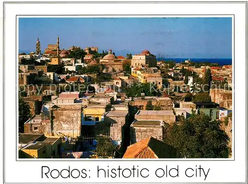 AK / Ansichtskarte Rodos Stadtpanorama Rodos