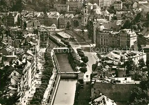 AK / Ansichtskarte Karlovy_Vary Trida Dukelskych hrdinu Boulevard Karlovy Vary