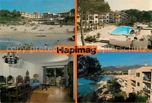 AK / Ansichtskarte Paguera_Mallorca_Islas_Baleares Hapimag Ferienanlage Hotels Swimming Pool Strand Paguera_Mallorca