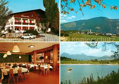 AK / Ansichtskarte Natz_Brixen_Suedtirol Gasthof Pension Floetscher Hof Albergo Badesee Alpenpanorama Natz_Brixen_Suedtirol