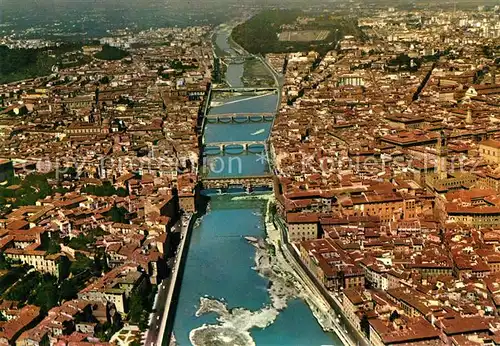 AK / Ansichtskarte Firenze_Toscana Panorama dall aereo Firenze Toscana