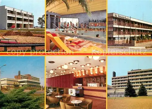 AK / Ansichtskarte Zalakaros Hotel Ferienanlage Hallenbad Restaurant Bar Zalakaros