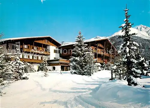 AK / Ansichtskarte Seefeld_Tirol Parkhotel Winterimpressionen Alpen Seefeld Tirol