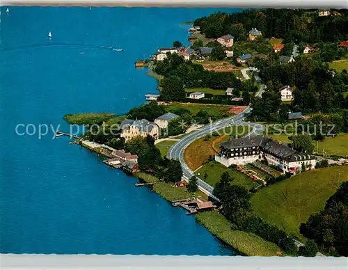 AK / Ansichtskarte Dellach_Woerthersee Fliegeraufnahme Dellach_Woerthersee