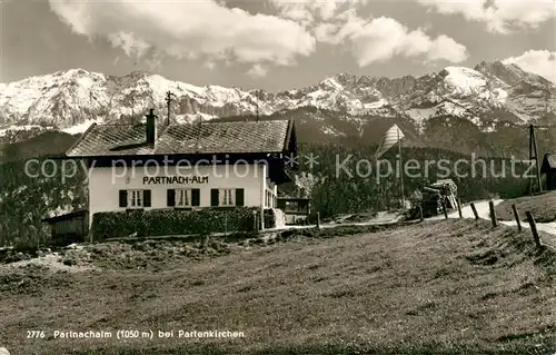 AK / Ansichtskarte Partnachalm Panorama Partnachalm