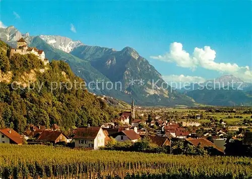 AK / Ansichtskarte Vaduz Fuerstentum Liechtenstein Vaduz