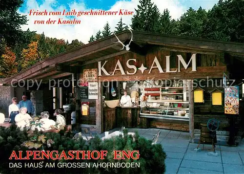 AK / Ansichtskarte Hinterriss_Tirol Alpengasthof Eng Kasalm Hinterriss Tirol