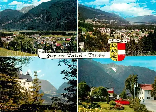 AK / Ansichtskarte Dellach_Drautal Panorama Teilansichten Dellach_Drautal