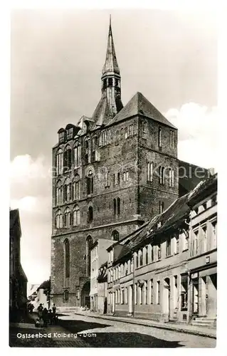 AK / Ansichtskarte Kolberg_Ostseebad_Kolobrzeg Dom Kolberg_Ostseebad