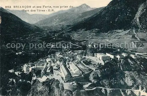 AK / Ansichtskarte Briancon et ses Forts vue prise du Fort des Tetes Briancon