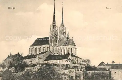 AK / Ansichtskarte Bruenn_Brno Dom Bruenn_Brno