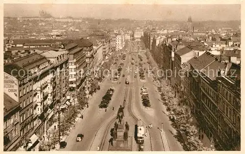 AK / Ansichtskarte Prag_Prahy_Prague Vaclavske namesti Wenzelsplatz Prag_Prahy_Prague