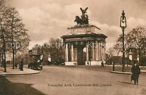 AK / Ansichtskarte London Triumphal Arch Constitution Hill London