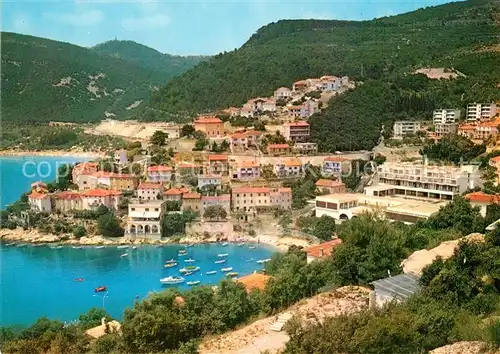 AK / Ansichtskarte Rabac_Kroatien Panorama Hafen Kueste Berge Rabac Kroatien