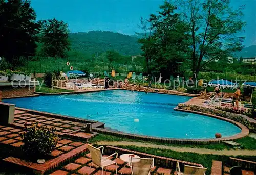 AK / Ansichtskarte Montecatini_Terme Hotel Astoria Swimming Pool Montecatini Terme