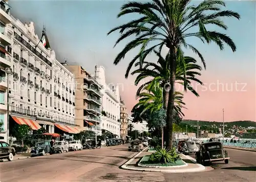 AK / Ansichtskarte Nice_Alpes_Maritimes La Promenade des Anglais Cote d Azur des palmiers Nice_Alpes_Maritimes