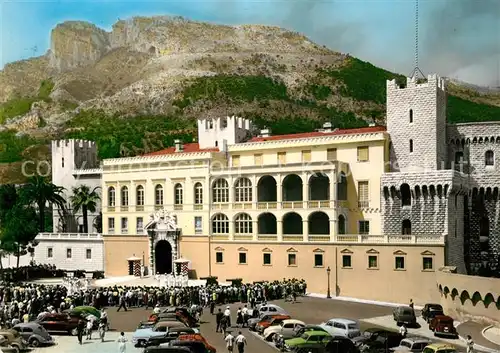 AK / Ansichtskarte Monaco Palais du Prince et releve de la Garde Monaco