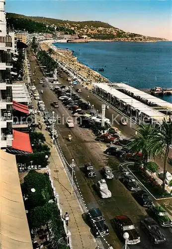 AK / Ansichtskarte Nice_Alpes_Maritimes Promenade des Anglais et le Mont Boron Nice_Alpes_Maritimes