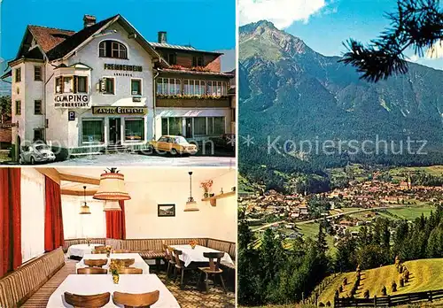 AK / Ansichtskarte Imst_Tirol Gaestehaus Boess Panorama Alpen Imst_Tirol