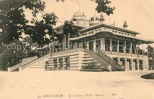 AK / Ansichtskarte Arcachon_Gironde Le Casino Arcachon Gironde