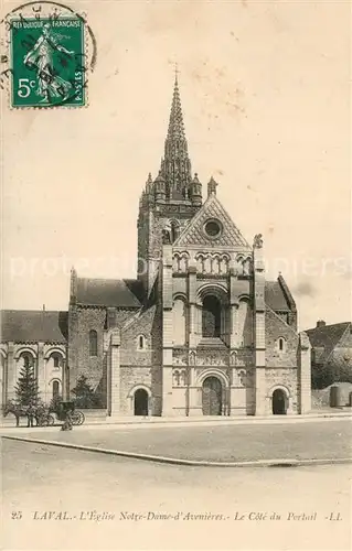 AK / Ansichtskarte Laval_Mayenne Eglise Notre Dame d`Aveni?res Laval Mayenne