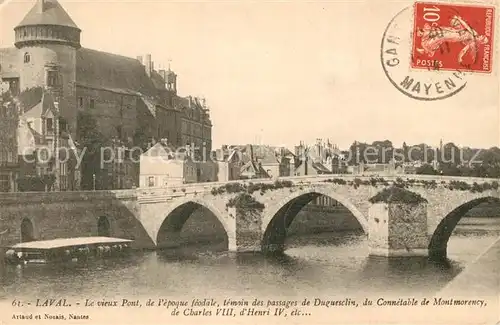 AK / Ansichtskarte Laval_Mayenne Vieux Pont  Laval Mayenne