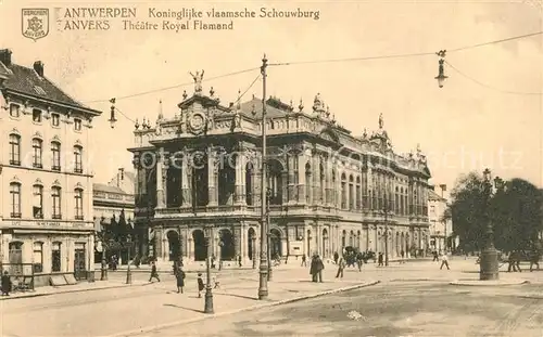 AK / Ansichtskarte Antwerpen_Anvers Theatre Royal Flamand Antwerpen Anvers