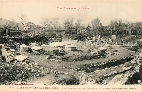 AK / Ansichtskarte Saint Bertrand de Comminges Les Pyrenees Negropole Gallo Romaine Saint Bertrand de Comminges