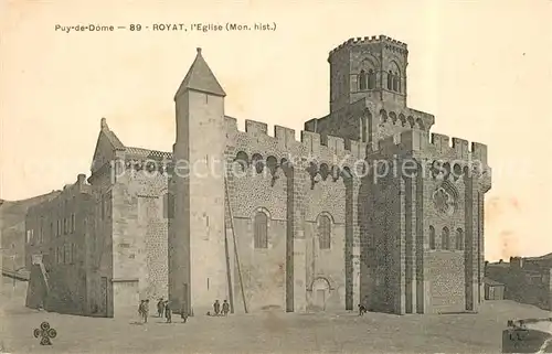 AK / Ansichtskarte Royat_les_Bains Puy de Dome Eglise Royat_les_Bains