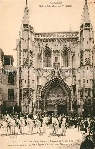 AK / Ansichtskarte Avignon_Vaucluse Eglise Saint Pierre Avignon Vaucluse