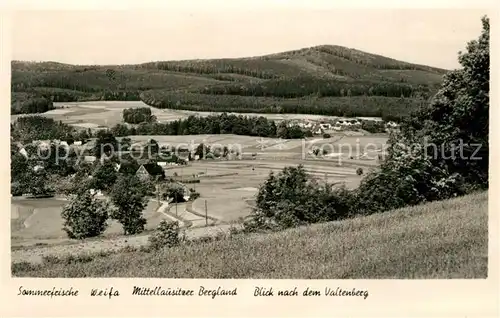 AK / Ansichtskarte Weifa Blick nach dem Valtenberg Weifa