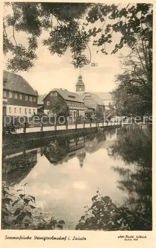 AK / Ansichtskarte Steinigtwolmsdorf Ortsmotiv Steinigtwolmsdorf