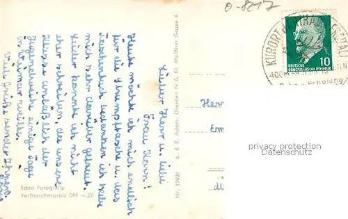 AK / Ansichtskarte Hartha_Tharandt Reichsbahn Erholungsheim Hartha Tharandt