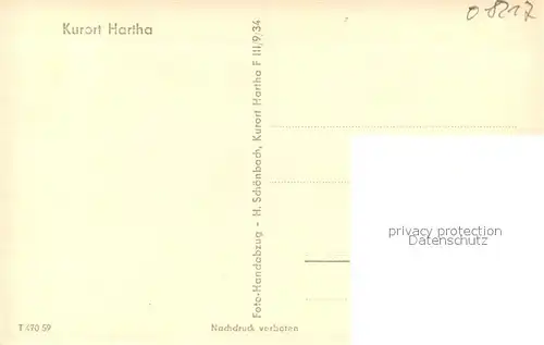 AK / Ansichtskarte Hartha_Tharandt Hexenhaeuschen Hartha Tharandt