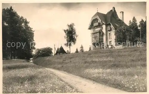 AK / Ansichtskarte Hartha_Tharandt Reichsbahn Genesungsheim Hartha Tharandt