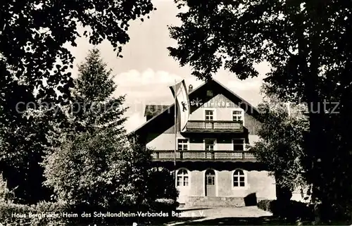AK / Ansichtskarte Oberwarmensteinach Haus Bergfriede Oberwarmensteinach