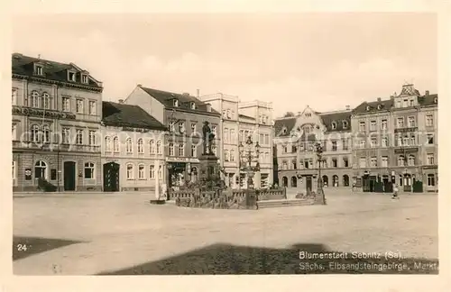 AK / Ansichtskarte Sebnitz Markt Sebnitz