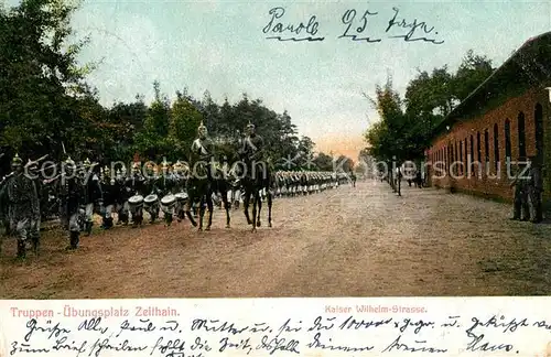 AK / Ansichtskarte Zeithain Truppenuebungsplatz Zeithain