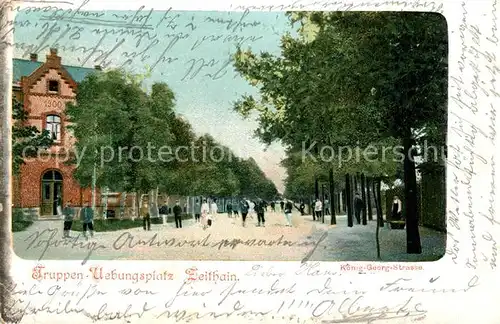 AK / Ansichtskarte Zeithain Truppenuebungsplatz Zeithain