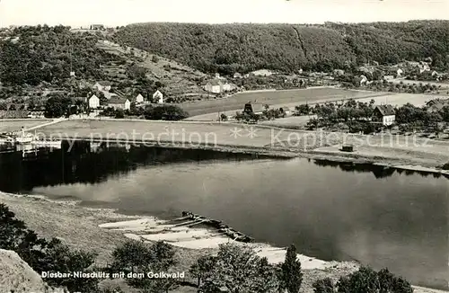 AK / Ansichtskarte Nieschuetz_Diesbar mit dem Golkwald Nieschuetz Diesbar