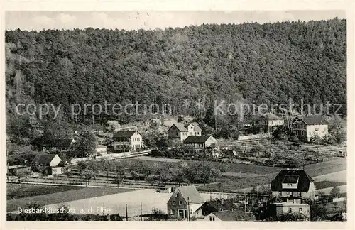 AK / Ansichtskarte Nieschuetz_Diesbar Ortsansicht Nieschuetz Diesbar