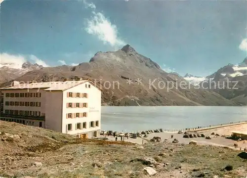 AK / Ansichtskarte Silvrettasee Berghotel Stausee Hohes Rad Buingruppe Silvrettasee